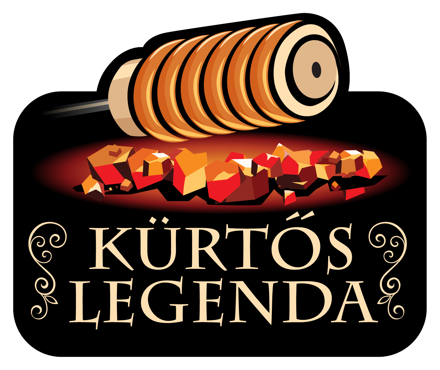 Kürtös Legenda - Logó fejléc