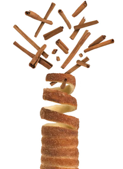 Cinnamon chimney cake - Kürtös Legenda